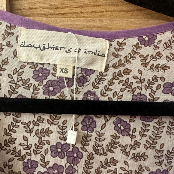 Daughter of India Binita Maxi Dress Violet Size XS - Picture 13 of 15